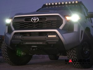 Toyota Tacoma Front Winch Bumper - Stealth Center Mount - Addictive Desert Designs Toyota Tacoma Front Winch Bumper - Stealth Center Mount - Addictive Desert Designs